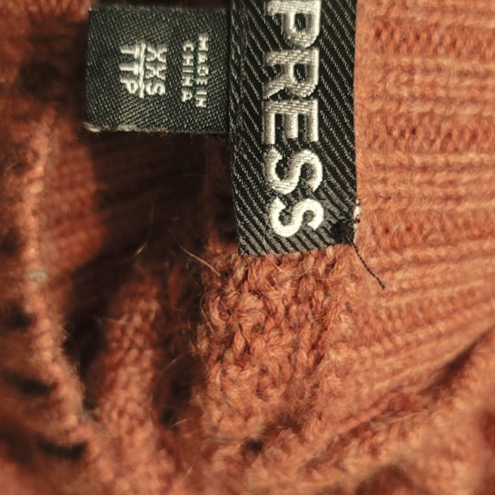 Express Cold Shoulder Sweater Dress